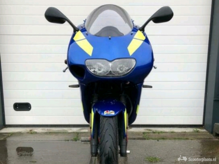 Aprilia RS 50 blauw